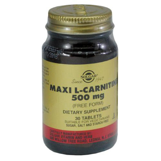 L-карнітин 500 мг таблетки №30